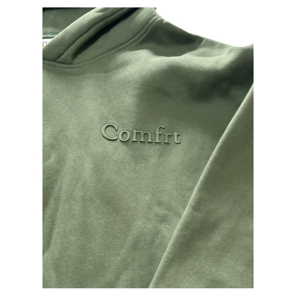 Unisex Comfrt Minimalist Hoodie in Forest XXL